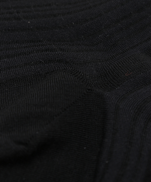 IENA LA BOUCLE（イエナラブークル）の「【babaco/ババコ】SHEER STRIPE STOCKING ソックス（ソックス/靴下・レディース・アイボリー/ブラック・FREE）」の5枚目の写真