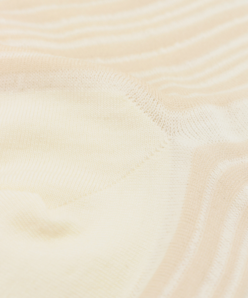 IENA LA BOUCLE（イエナラブークル）の「【babaco/ババコ】SHEER STRIPE STOCKING ソックス（ソックス/靴下・レディース・アイボリー/ブラック・FREE）」の6枚目の写真