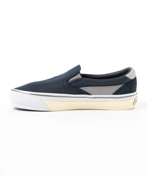 BEAMS(ビームス)の「VANS / TOKYO CRUISE スリッポン リイシュー 98 SP(スリッポン・メンズ・オリーブ/ネイビー・27.0cm/29.0cm/26.5cm/28.5cm/28.0cm/27.5cm/26.0cm)」の7枚目の写真