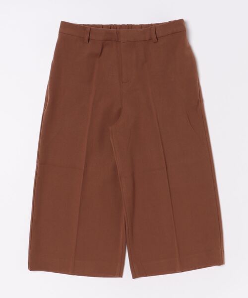 BELLUNA PLUS(ベルーナ)の「ウール調センタープレスクロップドパンツ(その他パンツ・レディース・テラコッタ/ブラウン系その他/チャコール/グレー系その他/ダークグレー/ベージュ系その他/キャメル/ストライプ/グレー系その他2・SMALL/LARGE/MEDIUM/X-LARGE)」の8枚目の写真