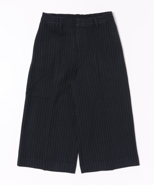 BELLUNA PLUS(ベルーナ)の「ウール調センタープレスクロップドパンツ(その他パンツ・レディース・テラコッタ/ブラウン系その他/チャコール/グレー系その他/ダークグレー/ベージュ系その他/キャメル/ストライプ/グレー系その他2・SMALL/LARGE/MEDIUM/X-LARGE)」の9枚目の写真