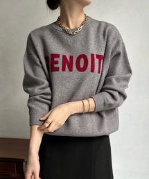 DouDou | 【新色追加】【WEB限定】 BENOITロゴニット(ニット/セーター)