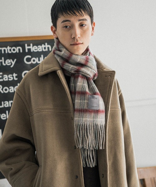 セール】配色リバーシブルストール（ストール/ショール）｜niko and