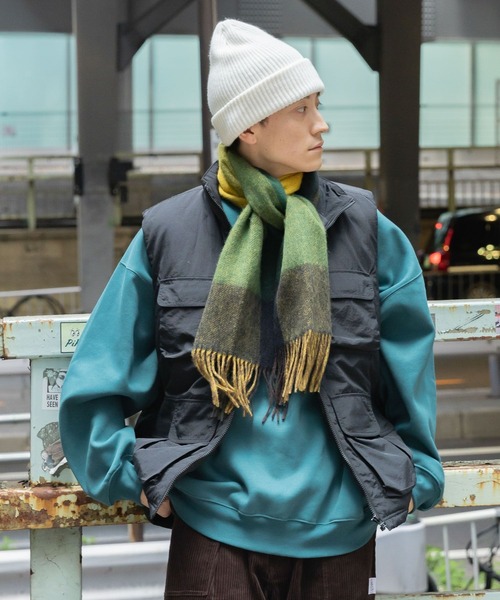 セール】配色リバーシブルストール（ストール/ショール）｜niko and