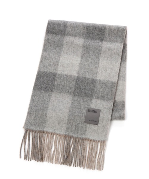 niko and...（ニコアンド）の「配色リバーシブルストール（ストール/ショール・メンズ・グレー/オレンジ/ベージュ/ブラウン・FREE）」の13枚目の写真