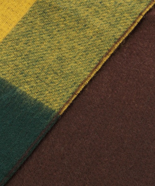 niko and...（ニコアンド）の「配色リバーシブルストール（ストール/ショール・メンズ・グレー/オレンジ/ベージュ/ブラウン・FREE）」の17枚目の写真