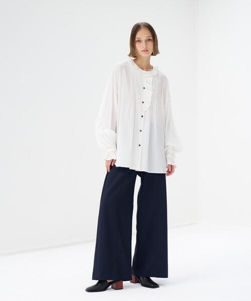 LANVIN en Bleu（ランバンオンブルー）の「トリアセローンプリーツ