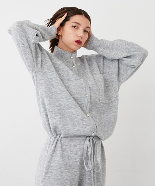 petit main LIEN(プティマインリアン)の「【LADIES】ニットオールインワン(その他アウター・レディース・チャコール/ブラック/ベージュ・FREE)」の16枚目の写真