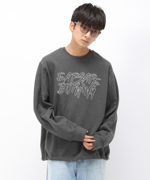 Anui(アニュイ)の「【UNISEX】フレームロゴドロストスウェット(スウェット・レディース・ブラック系/グレー・SMALL/MEDIUM)」の20枚目の写真
