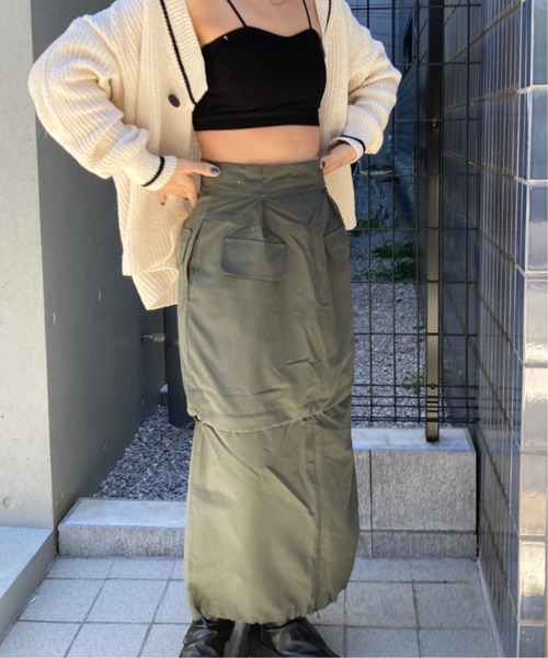 Loco Ocean（ロコオーシャン）の「カップ付き テレコリブブラトップ（チューブトップ・レディース・オフホワイト/ブラック・FREE）」の11枚目の写真