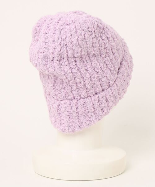 3.3 Field Trip （3.3フィールドトリップ）の「【UNISEX】3.3 Field Trip／クラウドビーニー 2995808（ニットキャップ/ビーニー・レディース・アイボリー/パープル/セージグリーン・FREE）」の7枚目の写真