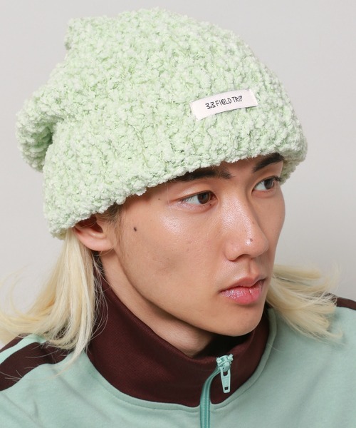 3.3 Field Trip （3.3フィールドトリップ）の「【UNISEX】3.3 Field Trip／クラウドビーニー 2995808（ニットキャップ/ビーニー・レディース・アイボリー/パープル/セージグリーン・FREE）」の20枚目の写真