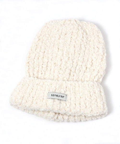 3.3 Field Trip （3.3フィールドトリップ）の「【UNISEX】3.3 Field Trip／クラウドビーニー 2995808（ニットキャップ/ビーニー・レディース・アイボリー/パープル/セージグリーン・FREE）」の22枚目の写真