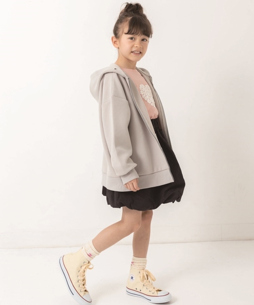 SHOO・LA・RUE(シューラルー)の「◆【110-140cm】ナイロンバルーンスカート(スカート・キッズ・ブラック/ライトグレー・11/12/13/14)」の10枚目の写真
