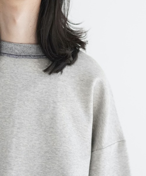 SHINYAKOZUKA（シンヤコヅカ）の「SHINYAKOZUKA ORDINARY OVERHEAD WITH NO PRINT（スウェット・メンズ・ブラック/ヘザーグレー・XS/S）」の10枚目の写真