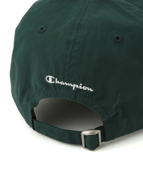 Champion（チャンピオン）の「【Champion/チャンピオン別注】ビッグロゴ刺繍キャップ/リンクコーデ（キャップ・レディース・ブラック/グリーン/キナリ・FREE）」の13枚目の写真
