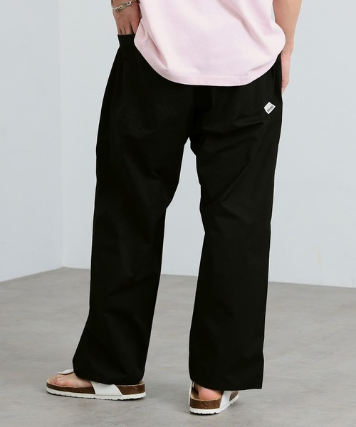 Lee（リー）の「Lee/リー【XS-XXLまで対応】ウエストゴムで楽チンFleeasy/フリージールーズ イージーパンツ/定番ベーシックカラー/フリーサイズ/イージーパンツ/ユニセックス（その他パンツ・メンズ・ブラック/ベージュ/オリーブ・FREE）」の2枚目の写真