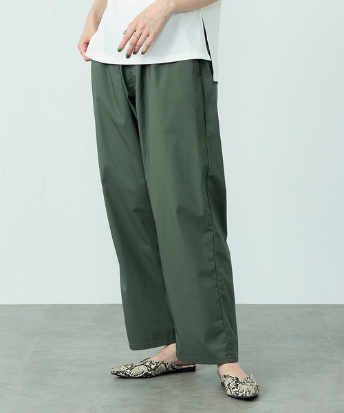 Lee（リー）の「Lee/リー【XS-XXLまで対応】ウエストゴムで楽チンFleeasy/フリージールーズ イージーパンツ/定番ベーシックカラー/フリーサイズ/イージーパンツ/ユニセックス（その他パンツ・メンズ・ブラック/ベージュ/オリーブ・FREE）」の8枚目の写真