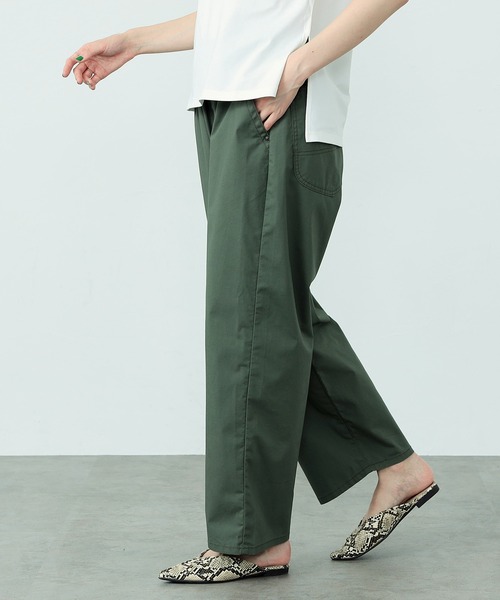 Lee（リー）の「Lee/リー【XS-XXLまで対応】ウエストゴムで楽チンFleeasy/フリージールーズ イージーパンツ/定番ベーシックカラー/フリーサイズ/イージーパンツ/ユニセックス（その他パンツ・メンズ・ブラック/ベージュ/オリーブ・FREE）」の10枚目の写真