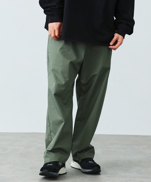 Lee（リー）の「Lee/リー【XS-XXLまで対応】ウエストゴムで楽チンFleeasy/フリージールーズ イージーパンツ/定番ベーシックカラー/フリーサイズ/イージーパンツ/ユニセックス（その他パンツ・メンズ・ブラック/ベージュ/オリーブ・FREE）」の15枚目の写真