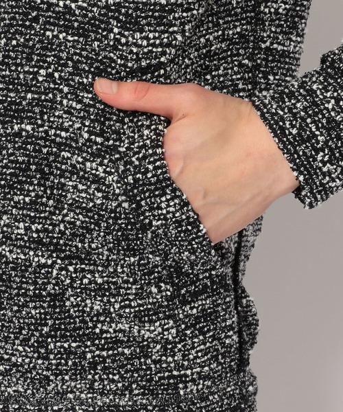 FranCisT_MOR.K.S.（フランシストモークス）の「FranCisT_MOR.K.S./フランシスト モークス/CS TWEED HOODIE JACKET（ブルゾン・メンズ・ブラック・2）」の9枚目の写真
