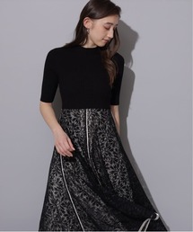 Rirandture（リランドチュール）の「ラメレースドッキングワンピース