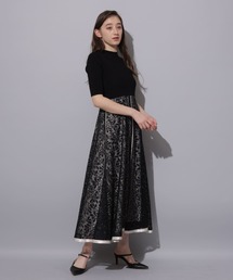 Rirandture（リランドチュール）の「ラメレースドッキングワンピース