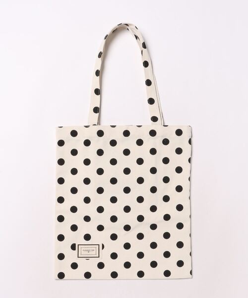 Mignonjour(ミニョンジュール)の「Mignonjour/ドット柄トートバッグ M2311(トートバッグ・レディース・ホワイト/ブラック・FREE)」の12枚目の写真