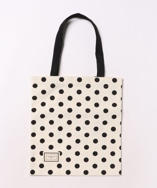 Mignonjour(ミニョンジュール)の「Mignonjour/ドット柄トートバッグ M2311(トートバッグ・レディース・ホワイト/ブラック・FREE)」の13枚目の写真