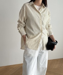 CANAL JEAN | El mar(エルマール) ストライプシャツ(シャツ/ブラウス)