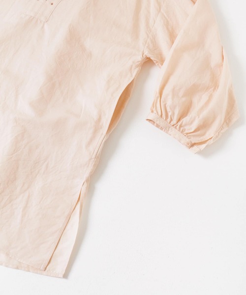 TICCA（ティッカ）の「TICCA　コットンリネンレースアップシャツ（シャツ/ブラウス・レディース・ピンク/ホワイト・FREE）」の21枚目の写真