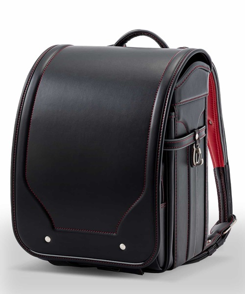 GAP（ギャップ）の「GAP(ギャップ)トラディショナルチェックランドセル（ランドセル・キッズ・ブラック/ブラック×レッド/ブラック×ブルー/ネイビー・ONE SIZE）」の3枚目の写真