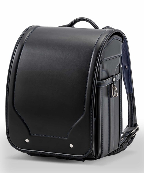 GAP（ギャップ）の「GAP(ギャップ)トラディショナルチェックランドセル（ランドセル・キッズ・ブラック/ブラック×レッド/ブラック×ブルー/ネイビー・ONE SIZE）」の4枚目の写真