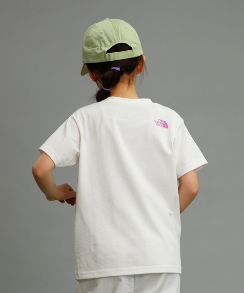 THE NORTH FACE(ザノースフェイス)の「THE NORTH FACE/ザ・ノース・フェイス THE NORTH FACE/ザ・ノース・フェイス S/S COLORED SQUARE LOGO TEE キッズ UVケア NTJ32361(Tシャツ/カットソー・キッズ・ホワイト×ブルー/ホワイト×ブラック/ホワイト×パープル・100cm/110cm/120cm/130cm/140cm/150cm)」の14枚目の写真