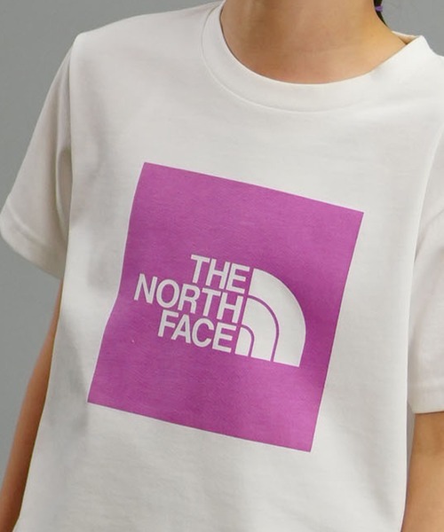 THE NORTH FACE(ザノースフェイス)の「THE NORTH FACE/ザ・ノース・フェイス THE NORTH FACE/ザ・ノース・フェイス S/S COLORED SQUARE LOGO TEE キッズ UVケア NTJ32361(Tシャツ/カットソー・キッズ・ホワイト×ブルー/ホワイト×ブラック/ホワイト×パープル・100cm/110cm/120cm/130cm/140cm/150cm)」の15枚目の写真