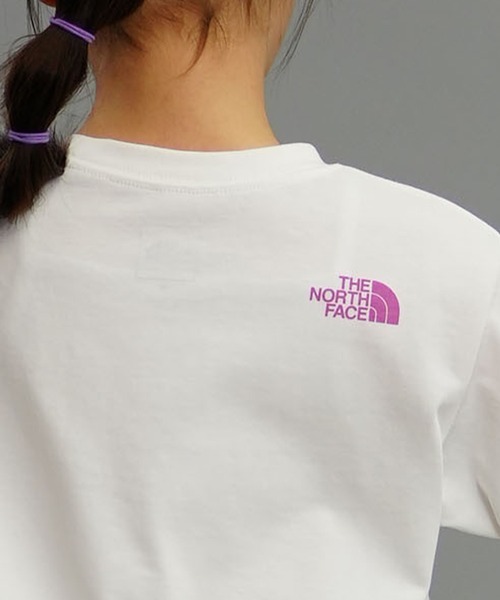 THE NORTH FACE(ザノースフェイス)の「THE NORTH FACE/ザ・ノース・フェイス THE NORTH FACE/ザ・ノース・フェイス S/S COLORED SQUARE LOGO TEE キッズ UVケア NTJ32361(Tシャツ/カットソー・キッズ・ホワイト×ブルー/ホワイト×ブラック/ホワイト×パープル・100cm/110cm/120cm/130cm/140cm/150cm)」の16枚目の写真