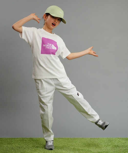 THE NORTH FACE(ザノースフェイス)の「THE NORTH FACE/ザ・ノース・フェイス THE NORTH FACE/ザ・ノース・フェイス S/S COLORED SQUARE LOGO TEE キッズ UVケア NTJ32361(Tシャツ/カットソー・キッズ・ホワイト×ブルー/ホワイト×ブラック/ホワイト×パープル・100cm/110cm/120cm/130cm/140cm/150cm)」の17枚目の写真