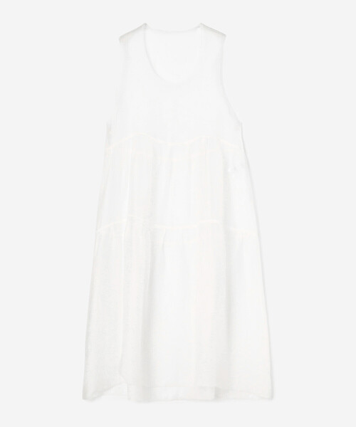 Bshop(ビショップ)の「eunoia | メッシュレイヤードワンピース WOMEN(ワンピース・レディース・ブラック/ホワイト・F)」の3枚目の写真