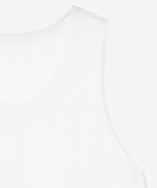 Bshop(ビショップ)の「eunoia | メッシュレイヤードワンピース WOMEN(ワンピース・レディース・ブラック/ホワイト・F)」の6枚目の写真