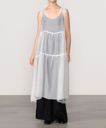 Bshop | eunoia | メッシュレイヤードワンピース WOMEN(ワンピース)