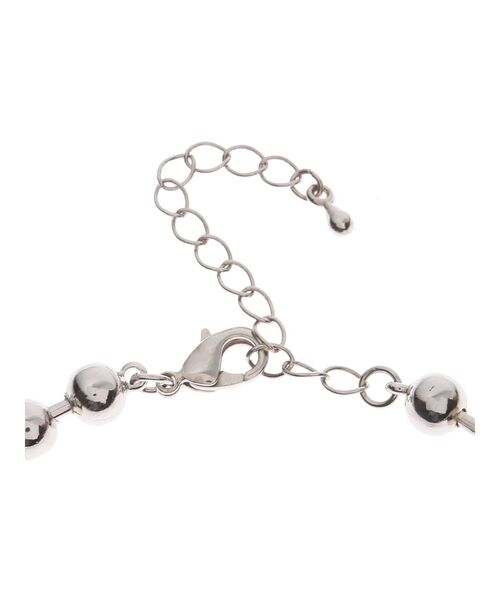 jouetie（ジュエティ）の「アクリルハートモチーフネックレス（ネックレス・レディース・オフホワイト/クリア・FREE）」の6枚目の写真