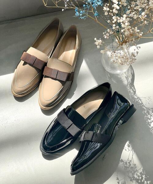 ESPERANZA(エスペランサ)の「リボン付きローファー 24SS(その他シューズ・レディース・ベージュ系1/ブラック系1・S/M/L/LL)」の22枚目の写真