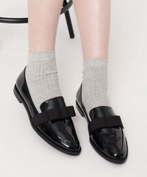 ESPERANZA | リボン付きローファー 24SS(その他シューズ)