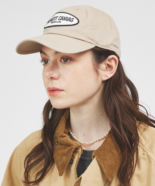 PARROTT CANVAS(パロットキャンバス)の「【PARROTT CANVAS/パロットキャンバス】ロゴキャップ(キャップ・レディース・ベージュ・フリー)」の2枚目の写真