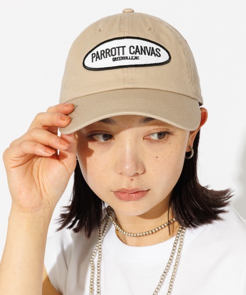 【PARROTT CANVAS/パロットキャンバス】ロゴキャップ（キャップ）｜PARROTT CANVAS（パロットキャンバス）