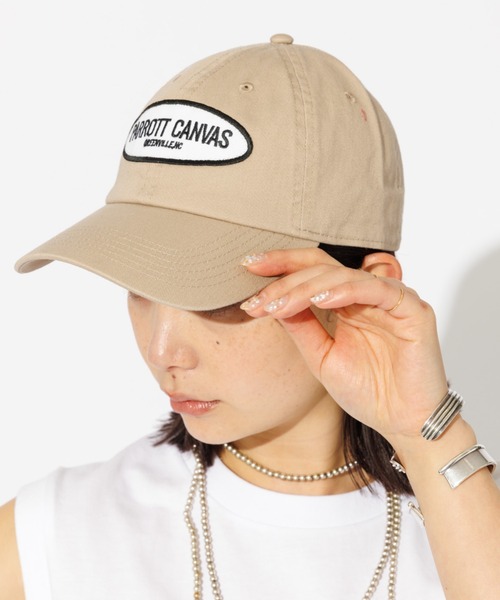 PARROTT CANVAS(パロットキャンバス)の「【PARROTT CANVAS/パロットキャンバス】ロゴキャップ(キャップ・レディース・ベージュ・フリー)」の9枚目の写真