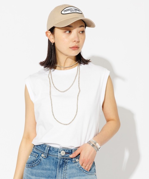 PARROTT CANVAS(パロットキャンバス)の「【PARROTT CANVAS/パロットキャンバス】ロゴキャップ(キャップ・レディース・ベージュ・フリー)」の11枚目の写真