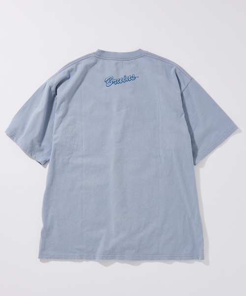 JOURNAL STANDARD(ジャーナルスタンダード)の「UCLA for JOURNAL STANDARD 別注 プリントTシャツ(Tシャツ/カットソー・メンズ・アイボリー/サックスブルー/ブラック系その他/グレー/ネイビー/イエロー・MEDIUM/LARGE/X-LARGE)」の13枚目の写真