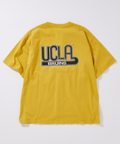 JOURNAL STANDARD(ジャーナルスタンダード)の「UCLA for JOURNAL STANDARD 別注 プリントTシャツ(Tシャツ/カットソー・メンズ・アイボリー/サックスブルー/ブラック系その他/グレー/ネイビー/イエロー・MEDIUM/LARGE/X-LARGE)」の14枚目の写真