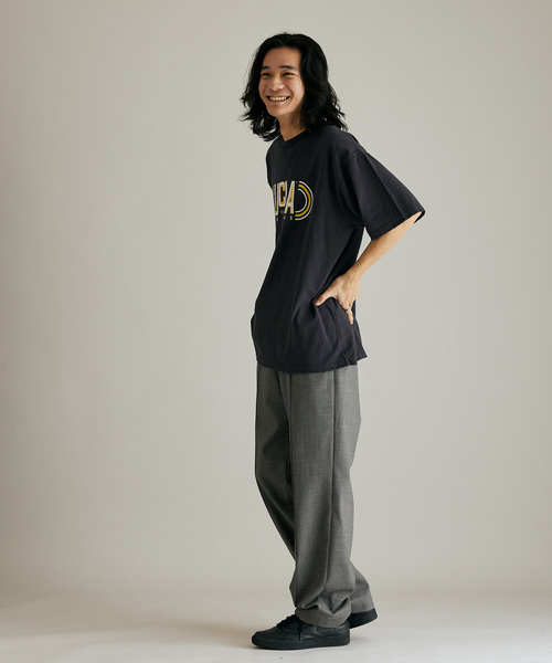 JOURNAL STANDARD(ジャーナルスタンダード)の「UCLA for JOURNAL STANDARD 別注 プリントTシャツ(Tシャツ/カットソー・メンズ・アイボリー/サックスブルー/ブラック系その他/グレー/ネイビー/イエロー・MEDIUM/LARGE/X-LARGE)」の16枚目の写真